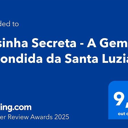 דירות סנטה לוזיה Casinha Secreta - A Gema Escondida Da Santa Luzia מראה חיצוני תמונה